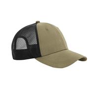 Beechfield Cappello Da Baseball Trucker In Rete Tecnica In Poliestere Riciclato