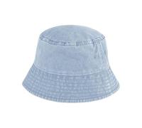 Beechfield Cappello da pescatore vintage junior - S/M, Vintage Azzurro, S