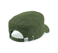 Beechfield Cappello Militare In Cotone Nero Verde Grigio Blu O Beige