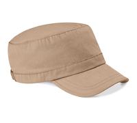 Beechfield Cappello Militare In Cotone Nero Verde Grigio Blu O Beige