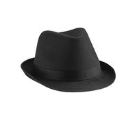 Beechfield Fedora, Uomo, Black, Taglia unica