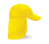 Beechfield Kids Cappellino Baseball Con Protezione Solare Taglio Legionnaire