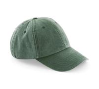 Beechfield - Low-Profile Vintage cap - Vintage Bottle Green - One Size
