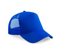 Beechfield Mezza Rete Trucker Cotone Pannello Frontale Visiera Baseball Cappello