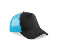 Beechfield Mezza Rete Trucker Cotone Pannello Frontale Visiera Baseball Cappello