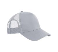 Beechfield Microknit Snapback Visiera Cappellino Rete Schiena Baseball Cappello