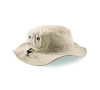 Beechfield Nero Grigio Navy Verde Cargo Secchio Cappello Con Polsino Fodera