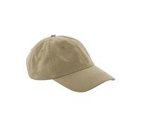 Beechfield® B652N Cotone Organico 6 Pannello Papà Cap, Sabbia del deserto, Etichettalia unica
