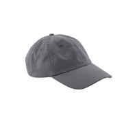 Beechfield® B652N Cotone Organico 6 Pannello Papà Cap, Grigio grafite, Etichettalia unica