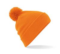Beechfield Originale Pom Beanie Cappello, Orange (Arancione), Taglia Unica Unisex-Adulto