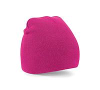Beechfield Originale Pull-on Beanie Cappello, Fucsia, Taglia Unica Unisex-Adulto