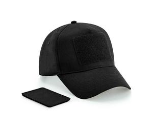 Beechfield Rimovibile Toppa 5 Pannello Cotone Twill Cappellino Baseball