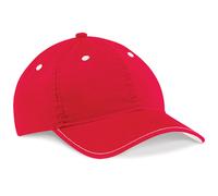 Beechfield Rosso Vintage Grigio Verde O Blu Profilo Basso Moda Baseball Cappello