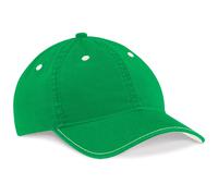 Beechfield Rosso Vintage Grigio Verde O Blu Profilo Basso Moda Baseball Cappello