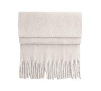 Beechfield Sciarpa Chunky Morbida E Pelosa In Poliestere Riciclato Con Frange