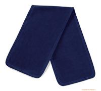 Beechfield Sciarpa in pile Fleece Geneva Nera Verde Blu in poliestere
