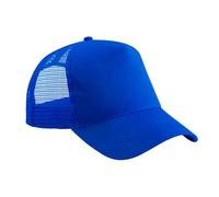 Beechfield Snapback Trucker, Unisex, B640.Bro-Bro, Royal Blue, Taglia Unica