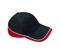 Beechfield Teamwear Cappellino Baseball in Cotton Twill Spazzolato 100%