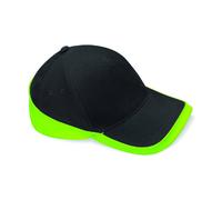 Beechfield Teamwear Cappellino Baseball in Cotton Twill Spazzolato 100%