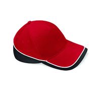 Beechfield Teamwear Cappellino Baseball in Cotton Twill Spazzolato 100%