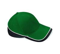 Beechfield Teamwear Cappellino Baseball in Cotton Twill Spazzolato 100%