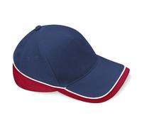 Beechfield Teamwear Cappellino Baseball in Cotton Twill Spazzolato 100%