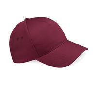 Beechfield Ultimate Cappello Da Baseball Sportivo In Drill Di Cotton Al 100%
