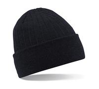 Beechfield Unisex B447.DGP Thinsulate Beanie, Nero, Taglia Unica