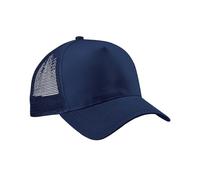 Cappellino con visiera Beechfield Bleu TU