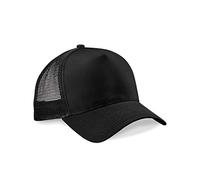 Beechfield Unisex Snapback Trucker, Unisex - Adulto, Camion, B640.Blk-WHI, Nero/Bianco, Taglia Unica