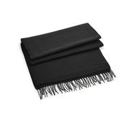 Beechfield Uomo Donna Nero Blu Rosso Grigio O Beige Intrecciato Sciarpa