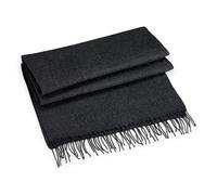 Beechfield Uomo Donna Nero Blu Rosso Grigio O Beige Intrecciato Sciarpa