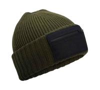 Beechfield Zip Toppa 50% Riciclato Poliestere / 50% Acrilico Cappello Sci