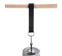 Beechwood Forearm Tråiner , Fořearm Strengtħ Trainer And Wrist Roller, Forearm Exerciser For Grip Strength, Durable Wood For Home Gym, 1 Tràiner