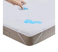 Beedsooth Coprimaterasso Matrimoniale 200x200 cm Impermeabile, King Proteggi Materasso Cotone Top Traversa Lavabile, Copri Materassi Spugna con 4 Angoli Elastici