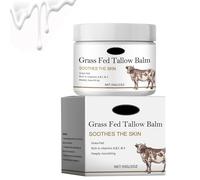 Beef Tallow and Honey Balm, Grass Fed Face Cream, idratante, idratante, crema miele per viso e corpo (1)