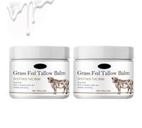 Beef Tallow and Honey Balm, Grass Fed Face Cream, idratante, idratante, crema miele per viso e corpo (2)