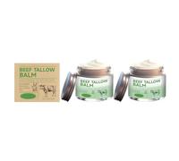 Beef Tallow Balm, crema viso con burro di karitè e vitamina E, idratazione profonda, formula all'olio di lavanda, rafforza la barriera cutanea, ad assorbimento rapido, 57 g, 1