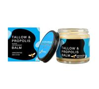 Beef Tallow Balm, Unwhipped With P-ropolis & Jojoba Oil, Skin Moisturizer, | Deep Hydration Moisturizer, 60g, For Women Daily Routine Morning Night Home Travel Autumn Winter
