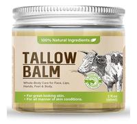Beef Tallow, Beef Tallow Skin Care, All Natural Beef Tallow Cream, Moisturizing and Smoothing for All Skin Types, 60 ml