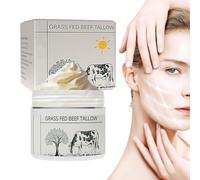 Beef Tallow Cream,50 Ml Bio Sego Di Manzo Per Il Viso,Idratante Al Sego Di Manzo Per Alleviare Lo Strappo, Balsamo Di Manzo Nutrito Per Tutti I Tipi Di Pelle Allevia La Strappatura