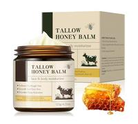 Beef Tallow Cream, Crema Idratante al Sevo e Miele, Idratazione Intensa per una Cura Profonda, Calma e Ripara la Pelle Secca, Lascia la Pelle Morbida e Liscia, Adatta a Tutti i Tipi di Pelle, 01