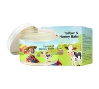 Beef Tallow, Face Cream, Hydrating Formula Smooths Tone, Reduces Dryness, Unveils Supple Glow, Gentle Feel, Quick Absorption, Satins Finish, Night Cream for Bedtime Relaxation