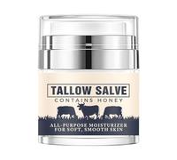 Beef Tallow for Skin, Beef Tallow Cream, Organic Beef Tallow Balm, Honey Body Cream, Organic Beef Tallow Balm with Honey Nourishing Beef Tallow Cream for Arms and Legs Care Ecor