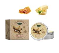 Beef Tallow, sebo di manzo per pelle, crema di sebo e miele, balsamo di sebo di manzo biologico come crema idratante per il viso con miele selvatico crudo come balsamo multiuso per la cura della pelle