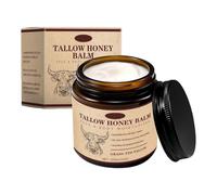 Beef Tallow Skincare, crema per manzo 120 g, crema per la cura della pelle con miele di cera d'api, idratazione profonda per viso e corpo, non profumata