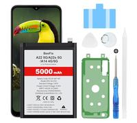 Beefix Batteria per Samsung Galaxy A22 5G SM-A226B, batteria sostitutiva ad alta capacità da 5000mAh per Galaxy A22 5G & A22s 5G & A14 4G/5G EB-BA226ABY con strumenti di riparazione professionali