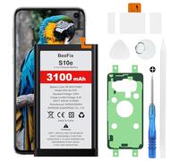 Beefix Batteria per Samsung Galaxy S10E SM-G970F: EB-BG970ABU 3100 mAh Batteria di ricambio ai polimeri di litio ad alta capacità con strumenti di riparazione professionali