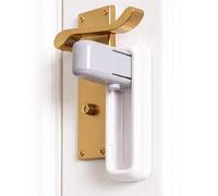 BeeGo® Serrature a leva per porta (confezione da 2) - Serratura per porta senza foratura | Sicurezza per porta con adesivo per casa, camera da letto e cucina