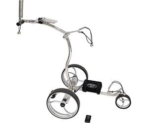 BeeGon Golf Carrello da Golf Elettrico GT-ES900R PRO Litio, Acciaio Inossidabile, 10Ah con Telecomando